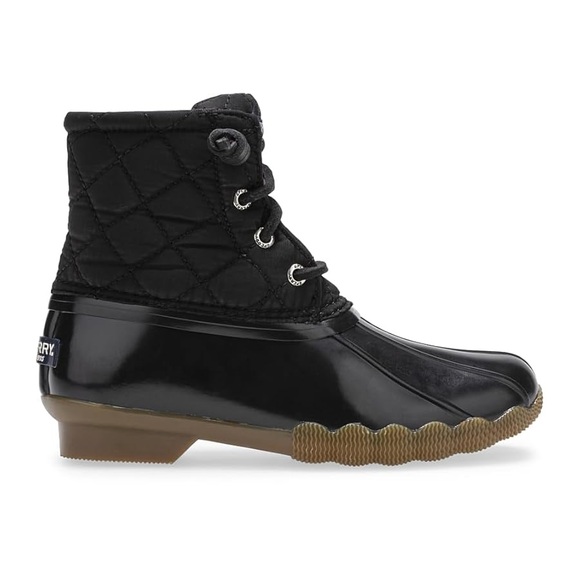 Sperry Other - Sperry Kids Quilted Black Rainboot Size 2